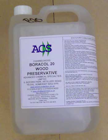 Boracol 5 litre for timber treatment